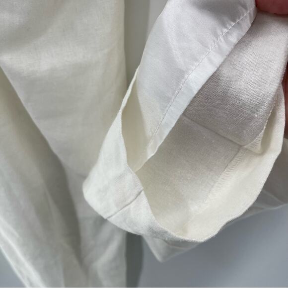Chadwick’s Linen Wide Leg Pants Contoured High Waist Lined Pants Trousers Size 4 - Picture 10 of 12